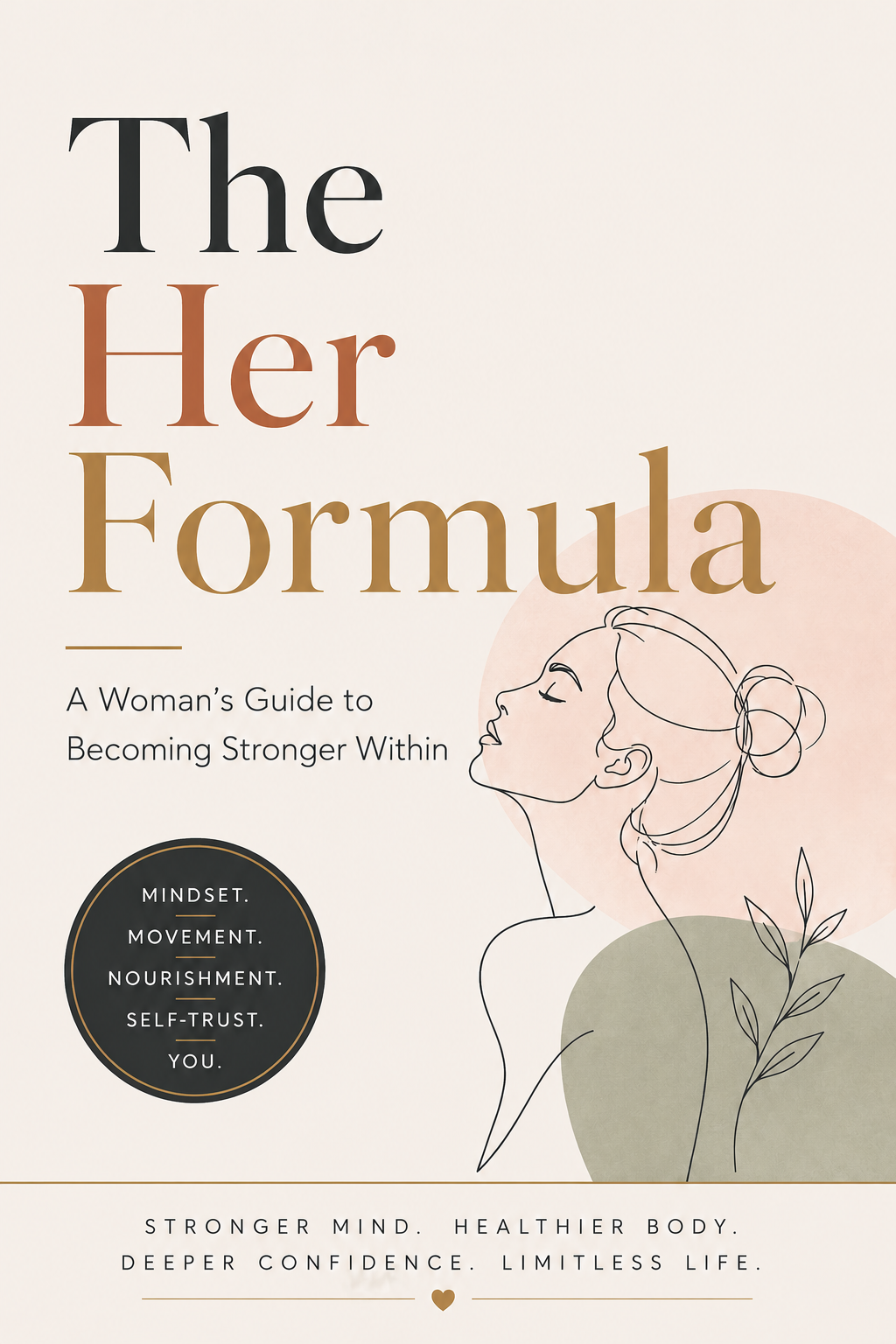 The Her Formula - book cover - A Woman's Guide to Becoming Stronger Within